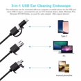 thumbnail image 3 of 3in1 Ear Cleaning Endoscope USB 5.5mm Visual Earpick HD Camera Spoon Otoscope, 3 of 5