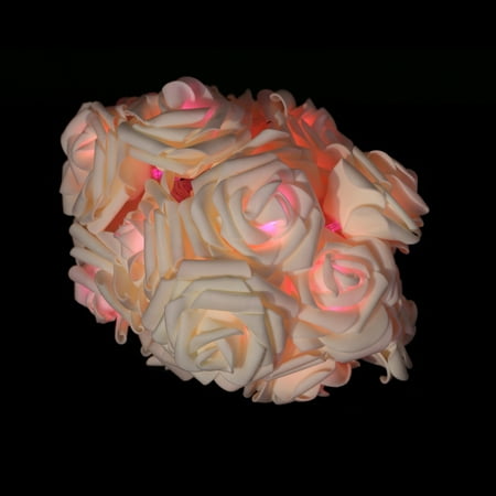 20LED Rose Flower Fairy Wedding Party Christmas Decoration String Light