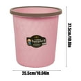 thumbnail image 3 of Qholemyo Pressure Trash Can Household Kitchen Large Plastic Basket Bedroom Bathroom Classification Small Trash Bucket Indoor Kitchen Waste Bin, 3 of 6