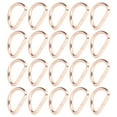 thumbnail image 1 of D Rings, Sufficient Quantity Widely Used Bag Hardware Elegant Appearance DIY Crafts  For Wallets Bracelets For Necklaces Bags Gold, 1 of 8