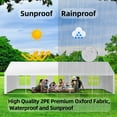 thumbnail image 3 of Soonbuy Party Tent 20 x 40 FT Outdoor Wedding Canopy Tents for Parties with Removable Sidewalls & 3 Storage Bags, Waterproof Gazebo Shelter, White, 3 of 7