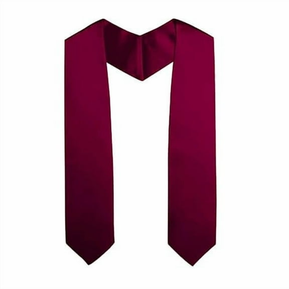 Honors Graduation Academic 60" Classic End Honor Stoles/Sashes (Maroon)