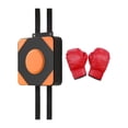 thumbnail image 3 of Almohadilla de Entrenamiento, Almohadilla Montada en la Pared de Boxeo, Saco de Arena para Ejercicio de Equipo de Almohadilla de Patada, Entrenador de , Estilo cuadrado A shamjiam Entrenador de boxeo, 3 of 8