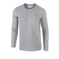 thumbnail image 1 of Gildan - Camiseta Softstyle de Polialgodón de Manga Larga para Adultos Unisex (Gris Deportivo), 1 of 3