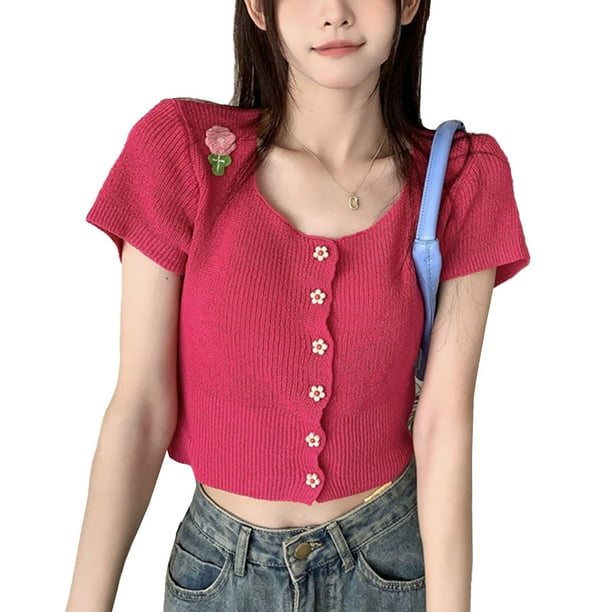 Blusas tipo sueter corto sale
