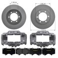 thumbnail image 1 of Front Brake Kit Calipers Rotors Ceramic Pads for Toyota Sequoia Tundra Goodyear, 1 of 7