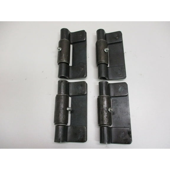 (4) 4.5" Steel Butterfly Weld On Hinges / Cargo Utility Trailer Ramp Door Hinges