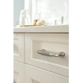 thumbnail image 2 of Amerock Collet 3 inch (76mm) Center-to-Center Satin Nickel Cabinet Pull, 2 of 6