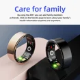 thumbnail image 3 of Anillo inteligente GAMINJA 2025 con carcasa de acero de titanio de grado militar, monitoreo de salud, IP68 y 3 ATM, resistente al agua, frecuencia cardíaca, modos multideportivos, 3 of 5