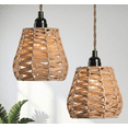 thumbnail image 3 of Handwoven Rattan Lamp Shade for Ceiling Light, Wicker Pendant Light Cover, Bohemian Woven Lampshade for Hanging, Natural Cane Chandelier Shade for Living Room Dining Cafe Farmhouse(wwx), 3 of 6