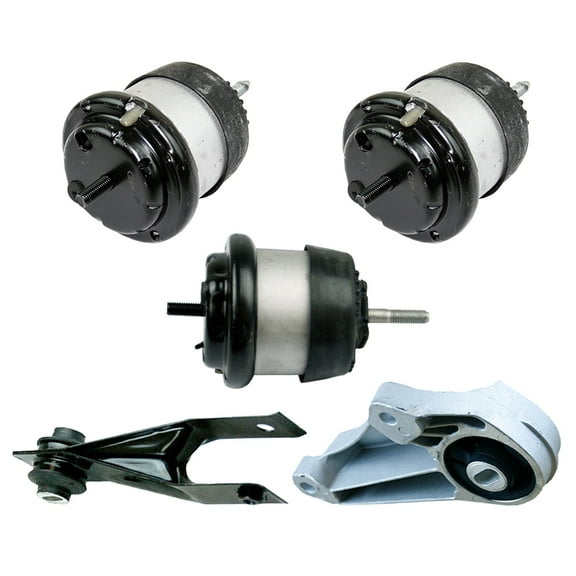 K4056 Engine Motor & Transmission Mount Kit 5pc Compatible with Fits 2007-2008 GMC Acadia 3.6L Auto | A5499HY A5499HY A5426 A5428 A20050