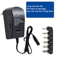 thumbnail image 3 of HLONK 3-12V 2-Prong Power Adapter with 6 DC Plugs, 3 of 8