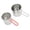 Silver - 4 Piece Set with Tongs, variant on Nieyigj Small Deep Fryer Pot 304 Stainless Steel Japanese Style Olecranon Diversion Oil Saving Pan 4 Piece Set with Tongs