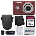 thumbnail image 1 of Cámara digital Kodak PIXPRO FZ55 16 MP 28 mm roja + Bundle, 1 of 4