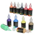 thumbnail image 4 of 12 Colors Paint Pearly Lustre DIY Water Based Paint for Clothing Car Leather Wall Art Crafts, 4 of 5