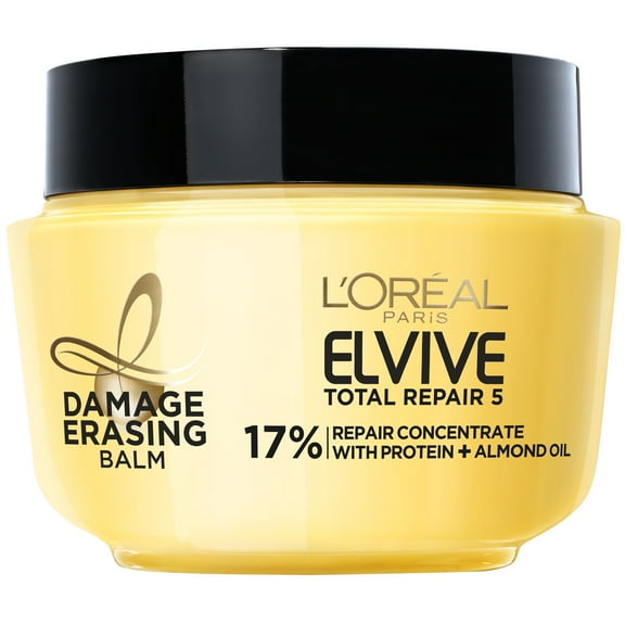 L'Oreal Paris Elvive Total Repair 5 Strengthening, Split End Repair, Rinse Out, for Wavy Hair, 8.5 fl oz