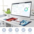 thumbnail image 4 of JSTEL Horse Fire & Ice Large Gaming Mouse Pad Big Mousepad Mice Keyboard Mat with Non-Slip Rubber Base for Computer Laptop Home & Office, 31.5 X 11.8 inch, 4 of 6