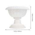 thumbnail image 2 of AMERTEER Balcony Flowerpot Flower Scindapsus Planting Pot Outdoor Plastic Flowerpot, 2 of 6