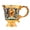 Golden Blue, variant on lanema Elegant Embossing Metal Small Wine Drinking Cup Goblet with Handle European Engraving Shot Glasses For Home And Party Use