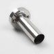 thumbnail image 1 of Car Universal 3.5/4/4.5" Insert Adjustable Round Tip Silencer Exhaust Muffler, 1 of 5