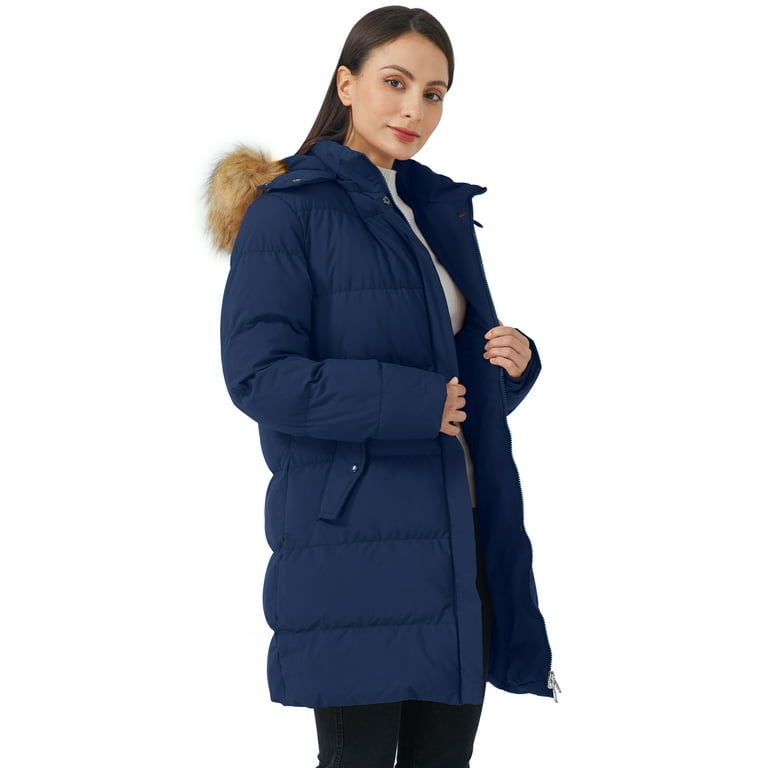 WenVen Women's Winter Warm Sherpa Lined Jacket