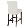 thumbnail image 5 of Milton Bonded Leather CTR Stool, White, 5 of 9
