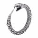 thumbnail image 1 of Sonducket Anillo Ouroboros de vikingos nórdicos de plata de ley 925 de primera calidad Plata Premium elegante y delicada Ropa, zapatos y accesorios Miscelánea, 1 of 6