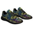 thumbnail image 6 of Happy Mardi Gras Shoes Sneakers for Women Men Black Size 7.5, 6 of 7