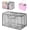 Grey, variant on Large Bag Organizer Insert for Bogg Bags Clear Insert Pouch Compatible with Bogg Bag, Hot Pink, Big