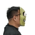 thumbnail image 4 of Masque d'alien aux yeux globuleux,Accessoire de costume d'Halloween unisexe pour adultes, par Way to Celebrate, 4 of 6