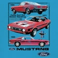thumbnail image 3 of Ford Mustang Poster 1968 1969 1971 T-Shirt Legendary Performance American Classic Muscle Car Licensed Women's Tee, 3 of 7
