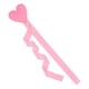 thumbnail image 4 of Cinta de corazón festiva de San Valentín de 41 pulgadas con lazo de cinta decorativa para corona Rosa, 4 of 8