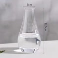 thumbnail image 3 of jifeng Bud Vases Glass Bottle Flower Vase Modern Simple Table Centerpieces Narrow Glass Clear, 3 of 9