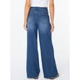 thumbnail image 3 of Celebrity Pink Women's and Women's Plus Wide Leg Jeans, Sizes 1-24, 3 of 6