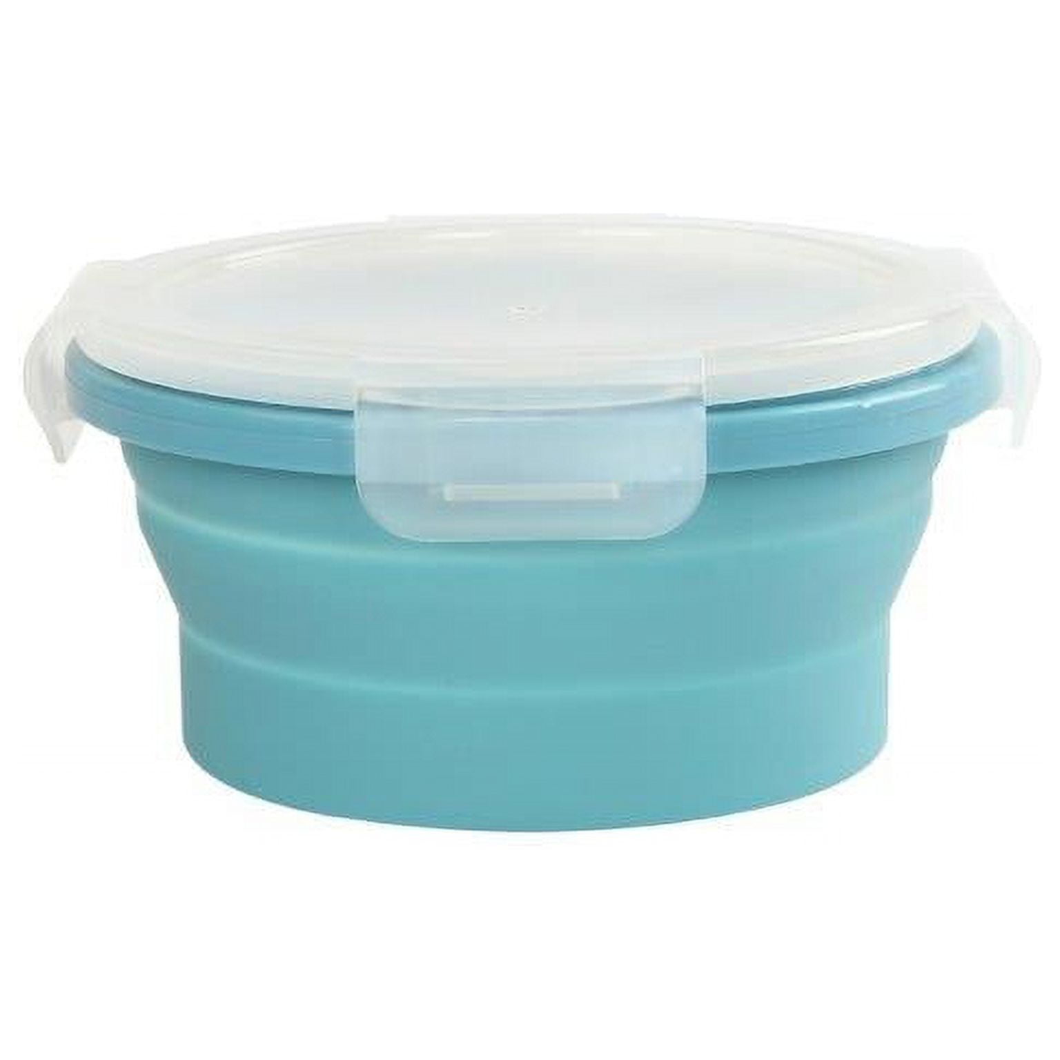 Storable Solutions 12 Cup Collapsible Covered Silicone Storage