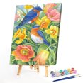 thumbnail image 2 of Pintura al óleo acrílica por números, pájaro, flor, imagen Digital, ilustraciones, decoración de pared Likrtyny Arte deco, 2 of 9