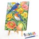 thumbnail image 2 of Pintura al óleo acrílica por números, pájaro, flor, imagen Digital, ilustraciones, decoración de pared Likrtyny Arte deco, 2 of 9