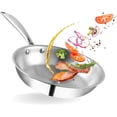 thumbnail image 1 of Sartenes Profesional de Acero Inoxidable,21.6cm Sartenes de Acero Quirurgico, SartéN Acero Inoxidable,Sartenes de Acero Inoxidable,Stainless Steel Pan., 1 of 4