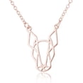 thumbnail image 5 of Collar con colgante de origami calado con diseño geométrico para mujer Gi, 5 of 5
