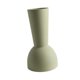 thumbnail image 5 of Jarrón de flores de cerámica, arreglo floral, exhibición simple, jarrón de porcelana esmerilada para Verde, 5 of 9