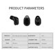 thumbnail image 4 of Auriculares Bluetooth a prueba de sudor 2 teléfonos Negro Baoblaze, 4 of 8