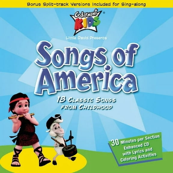 Cedarmont Kids - Songs of America - Music & Performance - CD