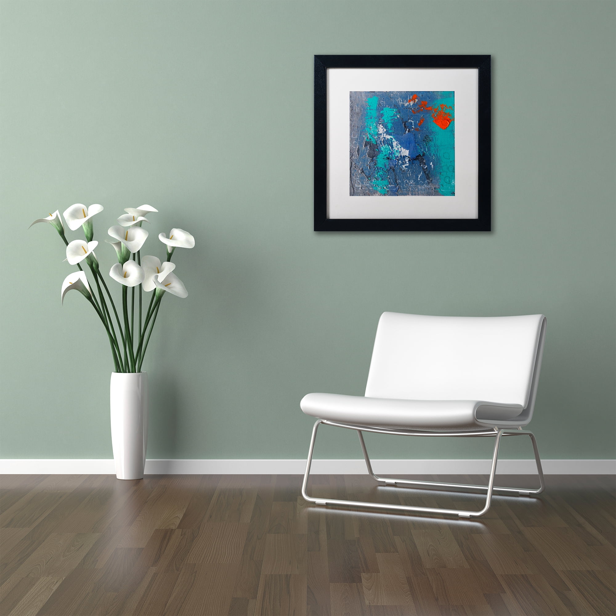 Trademark Fine Art 'Mistake' Black Framed Art by Nicole Dietz