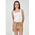 thumbnail image 5 of Short de lino con bolsillos Roman Fashion /Juvenil, 021 (Cafe) cafe G, 5 of 5