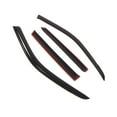 thumbnail image 2 of Tuningpros WD2-399 Outside Mount Window Visor Deflector Rain Guard Dark Smoke 4 Pcs Set For 2006-2011 Suzuki Grand Vitara, 2 of 5