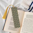thumbnail image 4 of Kdxio Bear Sunflower Print Metal Tassel Bookmarks,Perfect Gift for Art Lovers and Bookworms Metal Bookmarks for Women, 4 of 8