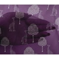 thumbnail image 4 of oneOone Viscose Chiffon Fabric Tree & Giraffe Block Print Sewing Fabric BTY 42 Inch Wide, 4 of 4