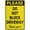 Warning Sign 3, variant on No Trolley Symbol Aluminum Sign Fade Resistant Easy Mounting Indoor/Outdoor Use Sign 12X8 Inch