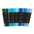 thumbnail image 4 of 120 Colors Double Head Fine Tip Markers 0.4mm Fine Tip Marker Pens With Transparent Box For Adult Kids Coloring Books, 4 of 8