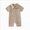A30-Khaki, variant on boobe Infant Boys Girls Short Sleeve Solid Pullover Romper Newborn Gentleman Jumpsuit